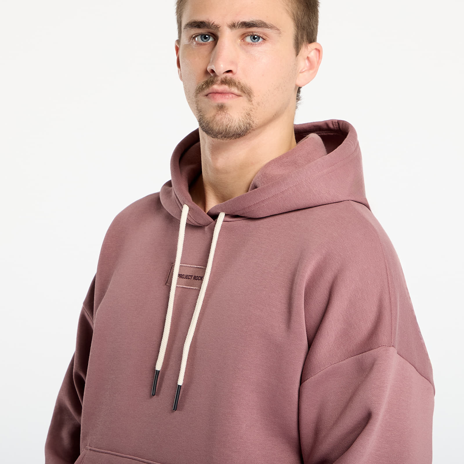 Men's hoodies Under Armour Project Rock Icon Hoodie Maroon