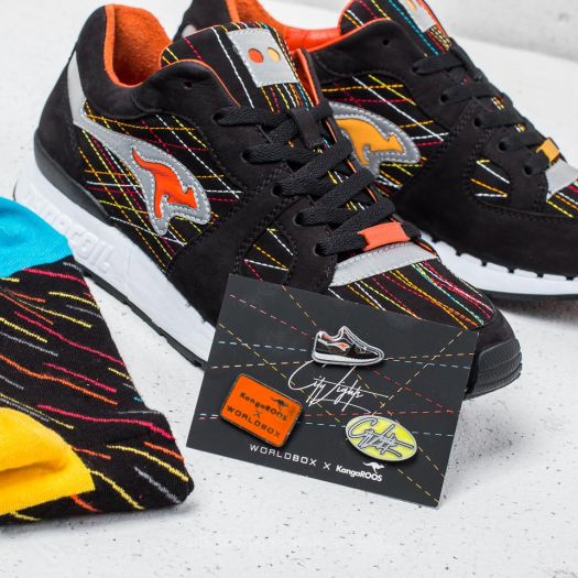 KangaROOS x Worldbox Jet/ Black/ Multi | Footshop