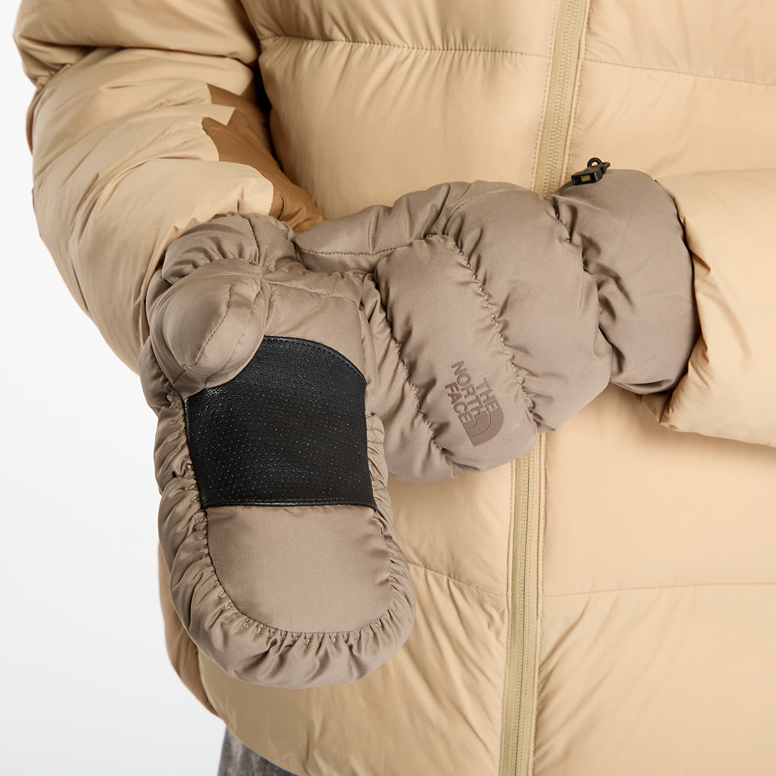 Kindad The North Face Montana Puffer Mitt Mocha Brown