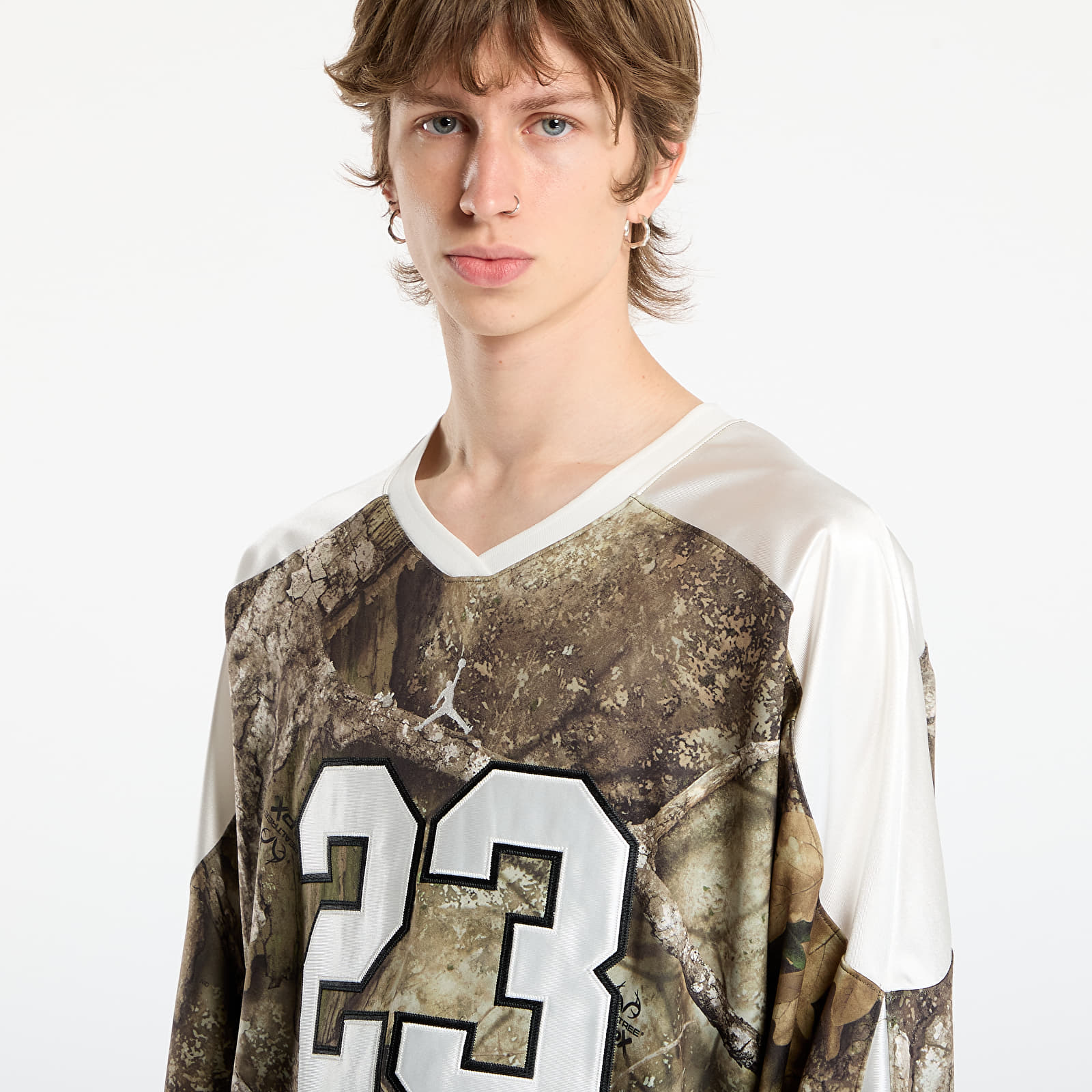 Φανελάκια Jordan Brooklyn Men's Realtree Hockey Jersey Medium Olive/ Sail/ Sail