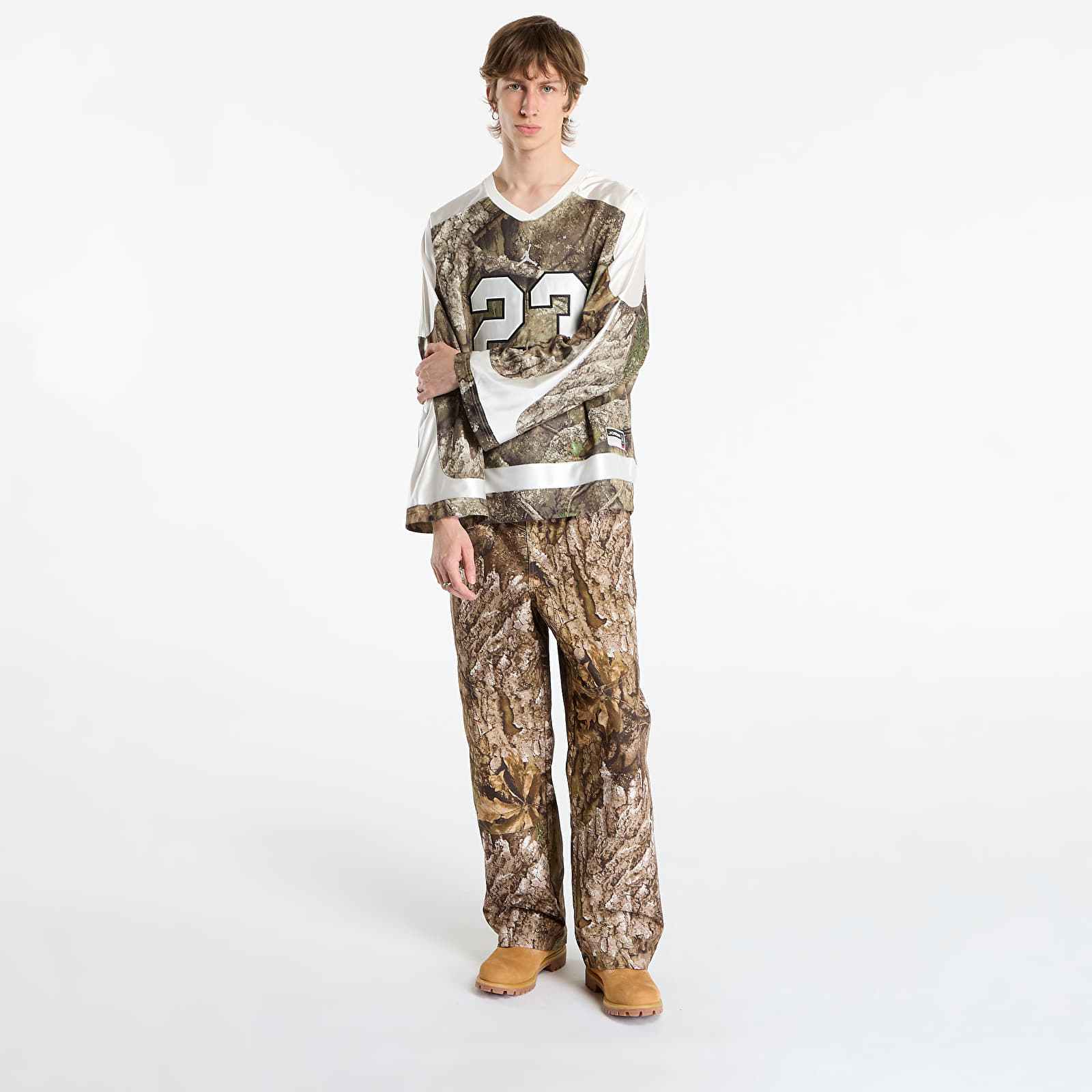 Φανελάκια Jordan Brooklyn Men's Realtree Hockey Jersey Medium Olive/ Sail/ Sail