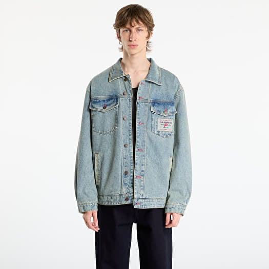 Chaqueta PLEASURES Park Insulated Denim Jacket Indigo