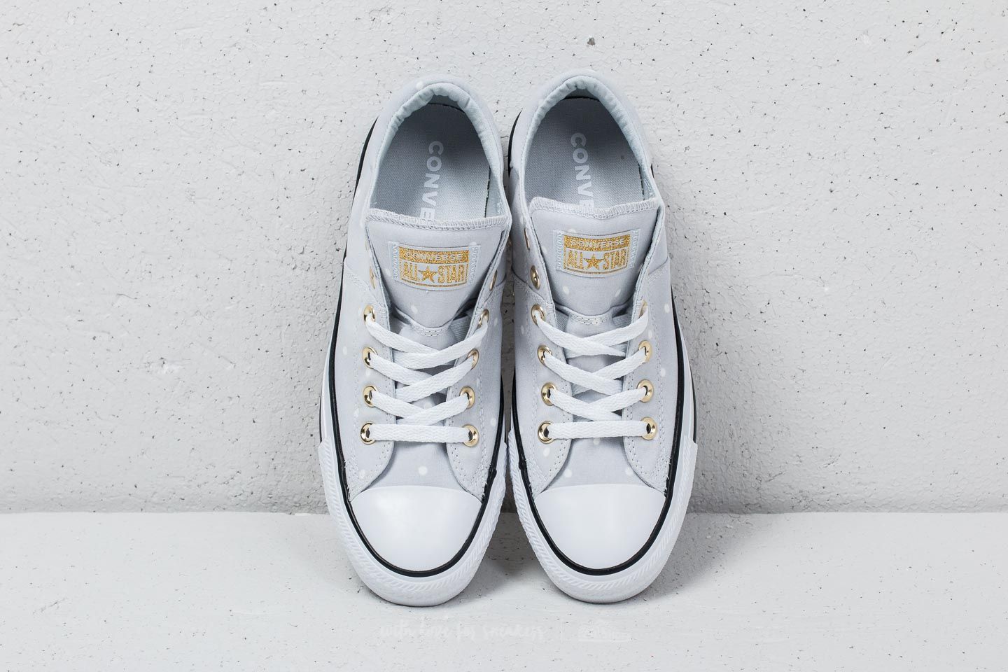 Zapatillas mujer Converse Chuck Taylor All Star Madison Ox Pure Platinum/ Gold/ White