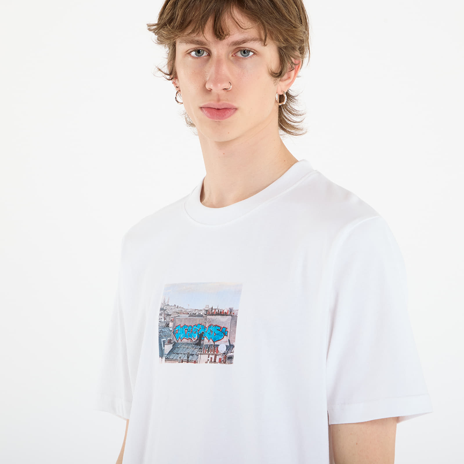 Majice T-shirt Wasted Paris M Elevation White