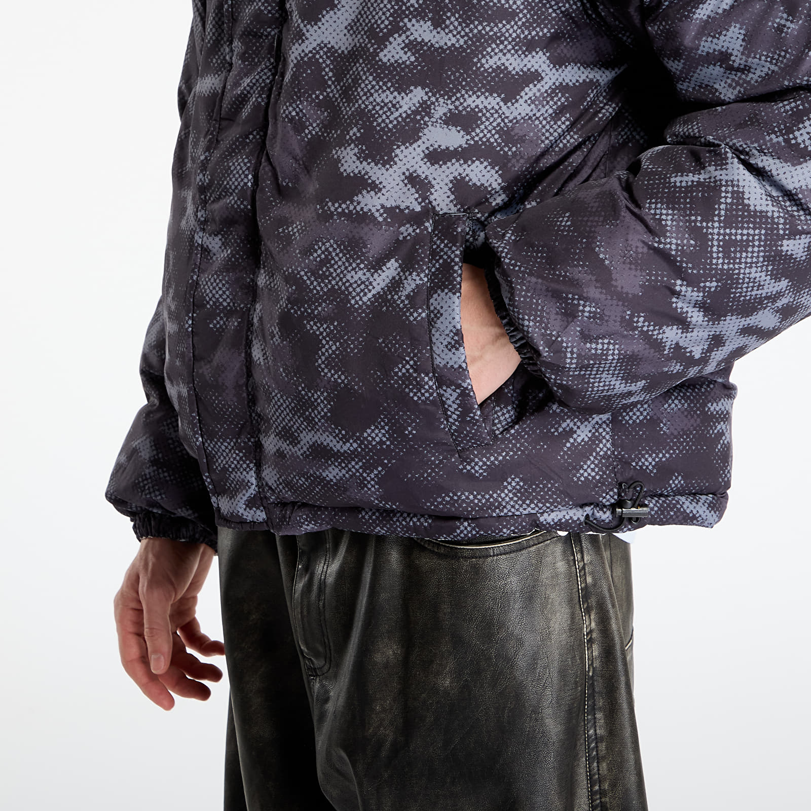 Jakker Wasted Paris M Digicamo Reversible Puffer Camo White/ Black