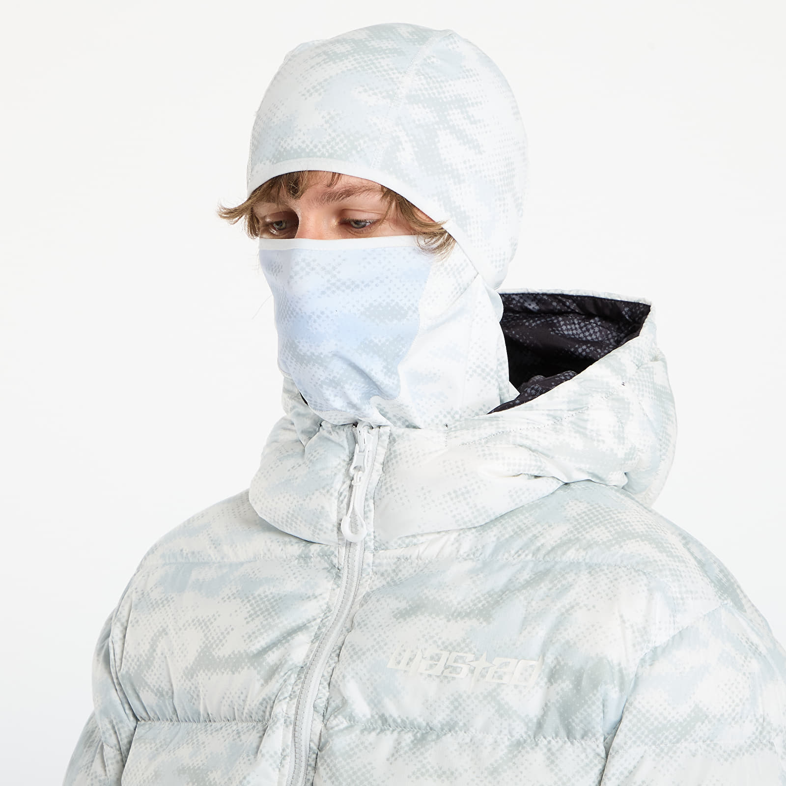 Jakker Wasted Paris M Digicamo Reversible Puffer Camo White/ Black