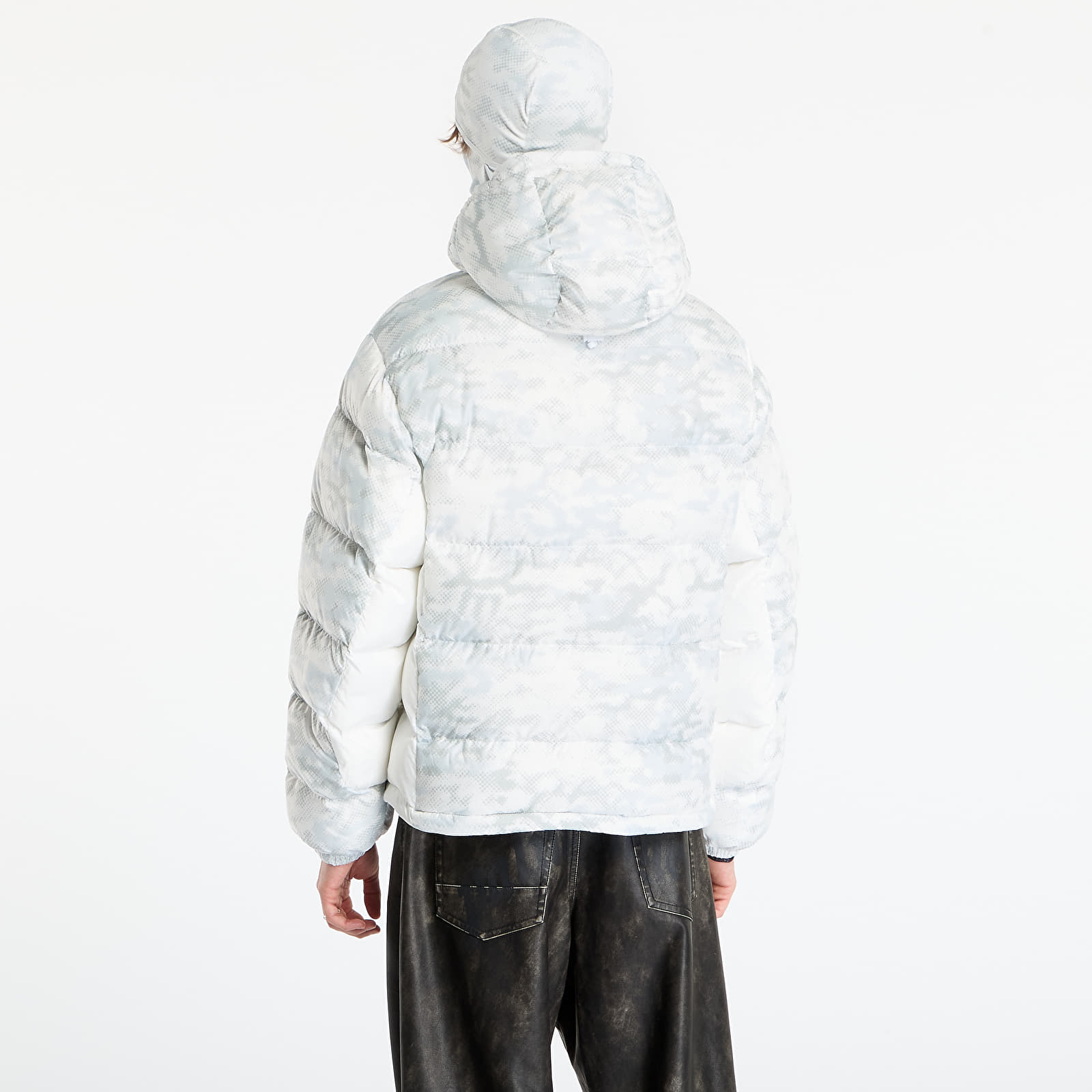 Jakker Wasted Paris M Digicamo Reversible Puffer Camo White/ Black