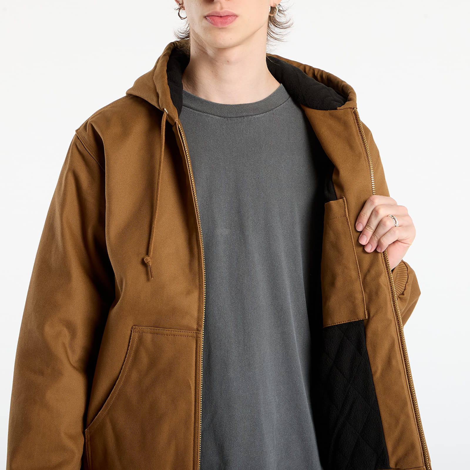 Jacken Carhartt WIP Active Jacket Hamilton Brown Rigid UNISEX