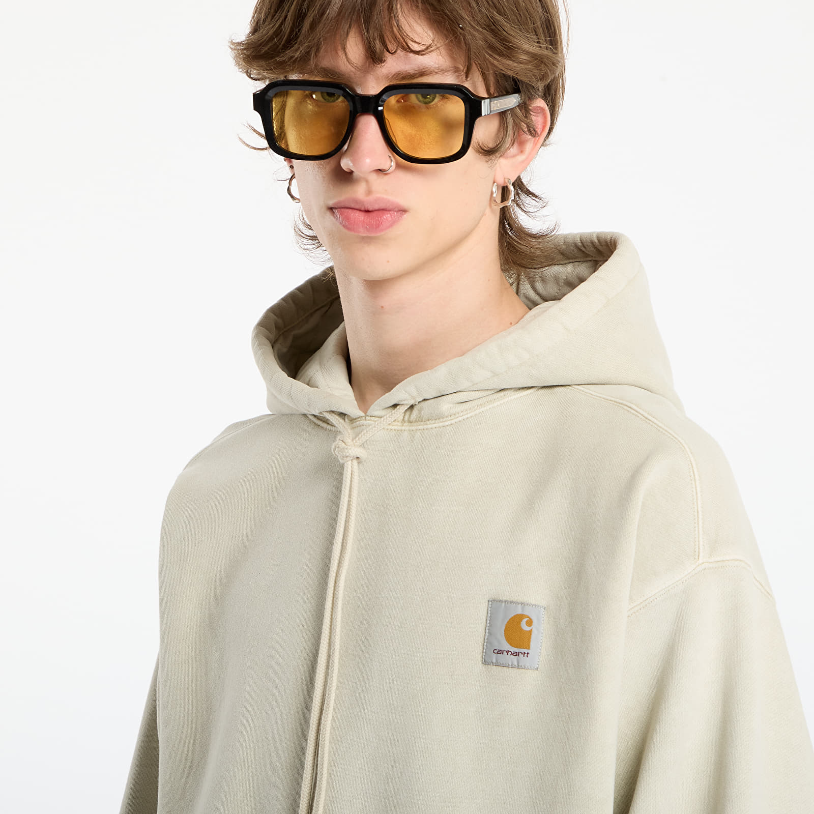 Hoodies and sweatshirts  Carhartt WIP Hooded Vista Sweat UNISEX  Fleur De Sel Garment Dyed