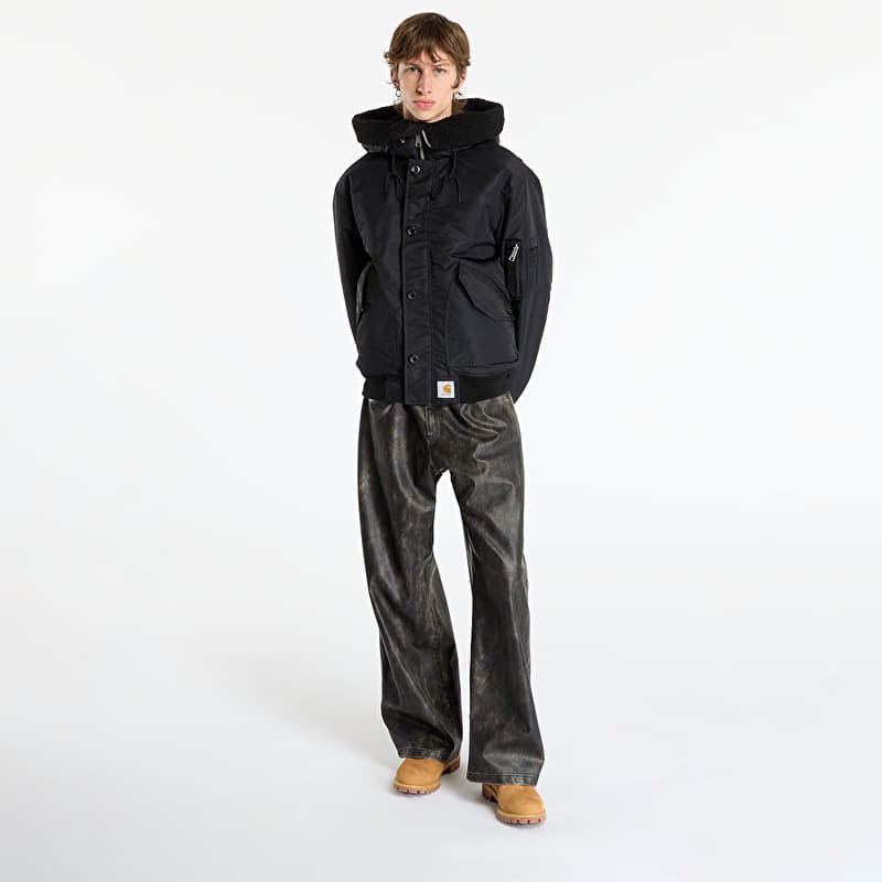 Jackets Carhartt WIP Hd Oltera Bomber UNISEX Black/ Black (I035309