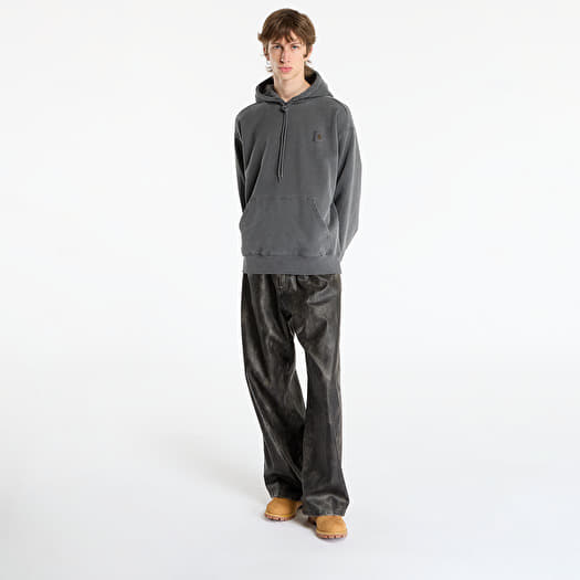 Carhartt WIP Hooded Vista Sweat UNISEX Black Garment Dyed | Footshop