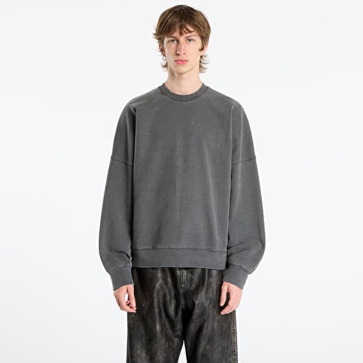 Sweatshirt Carhartt WIP RGGD Sweat UNISEX Black Garment Dyed
