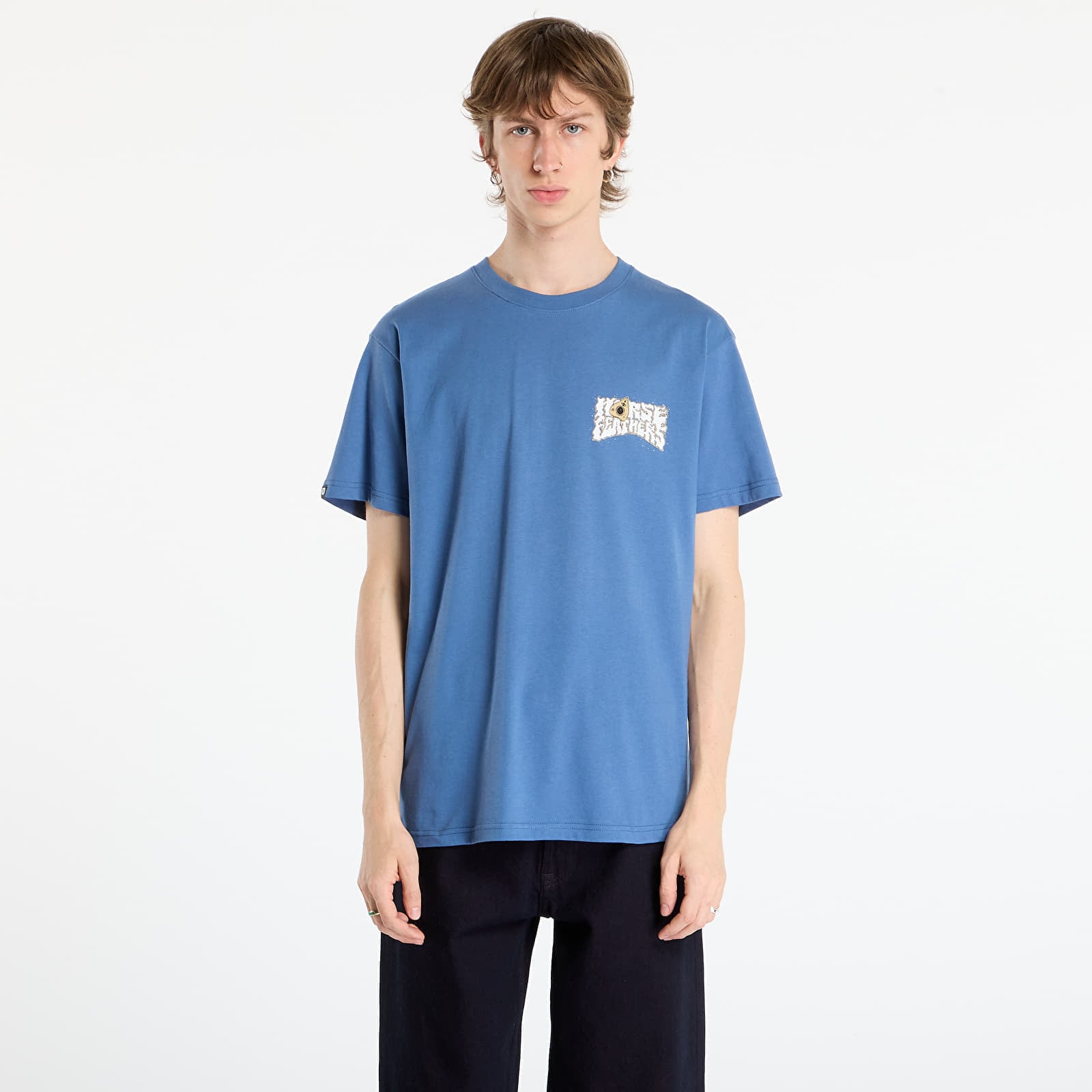 Tricou Horsefeathers Fortune Teller Moonlight Blue S