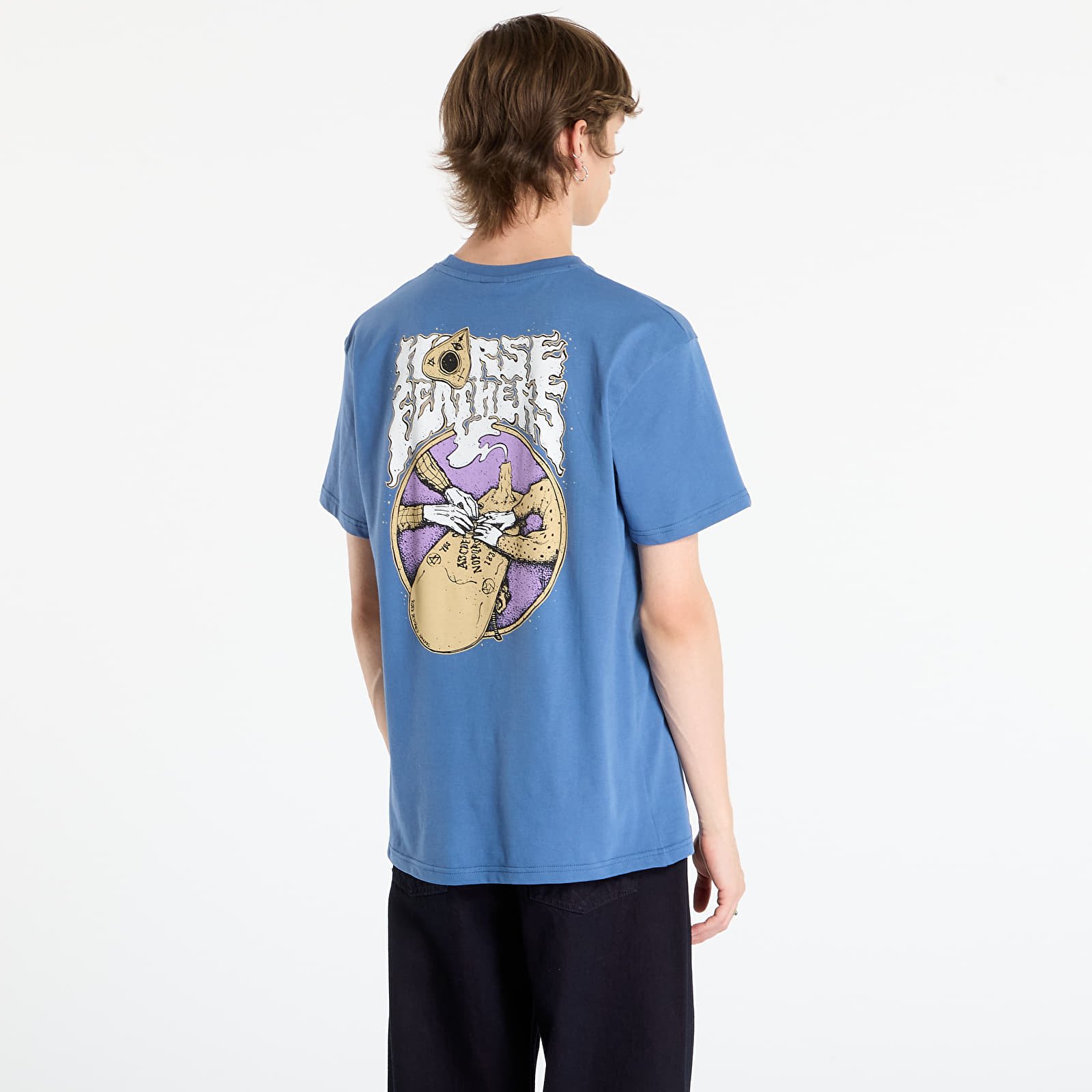 T-shirts Horsefeathers Fortune Teller Moonlight Blue