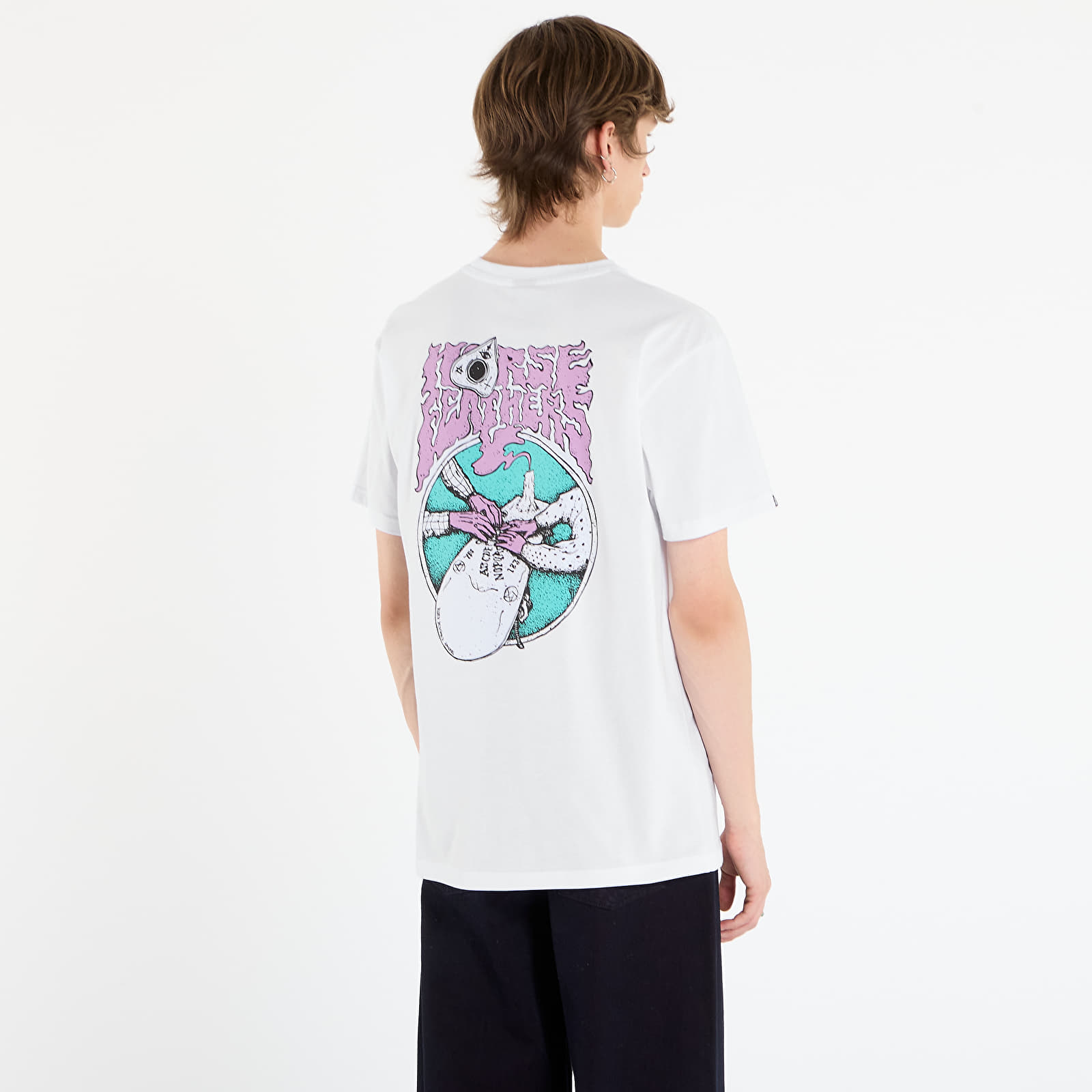 T-skjorter Horsefeathers Fortune Teller White