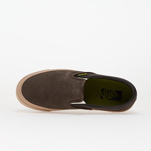 Vans LX Classic Slip-On 98 Suede Clean Brown | Footshop