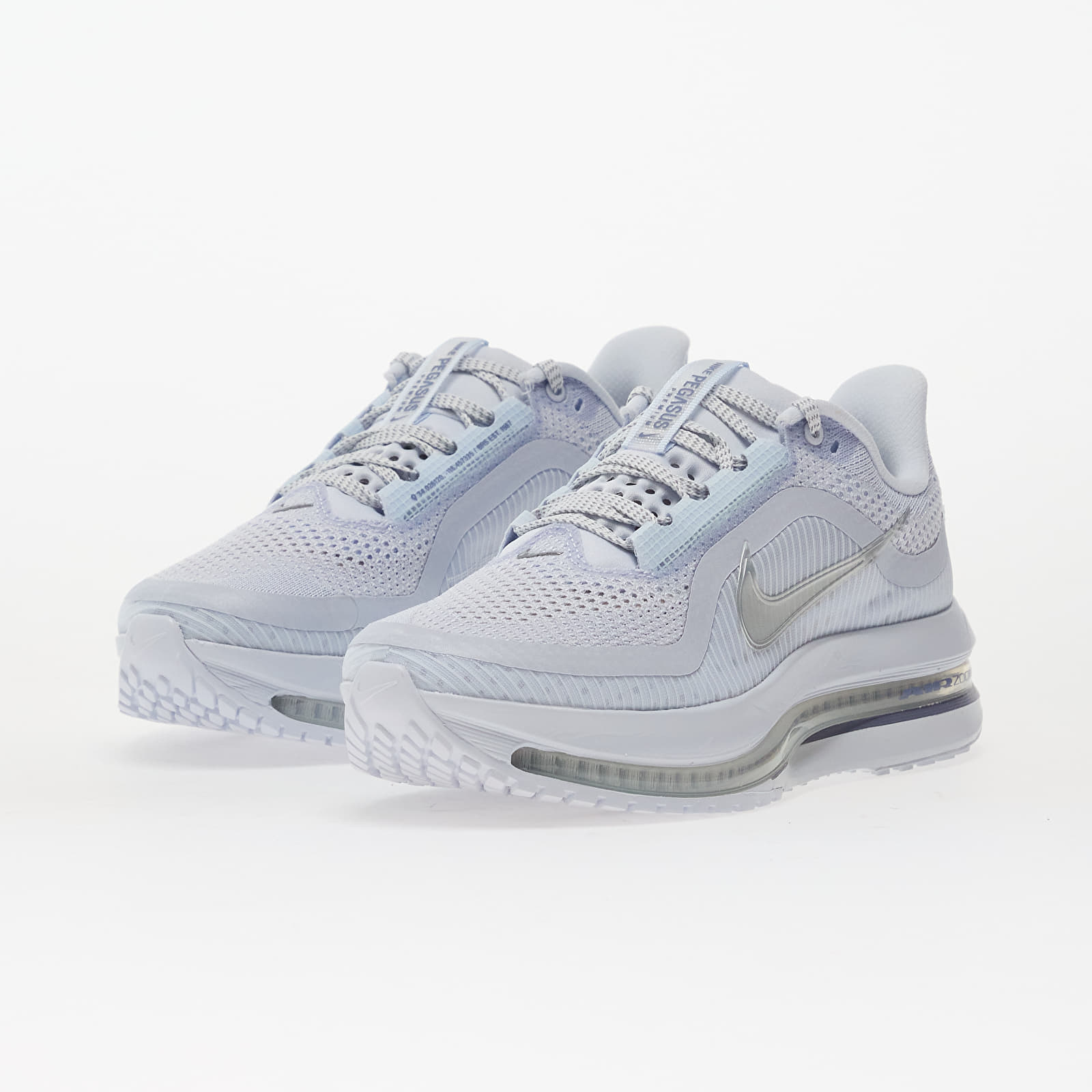 Damen Sneaker und Schuhe Nike Pegasus Premium Football Grey/ Mtlc Platinum-World Indigo
