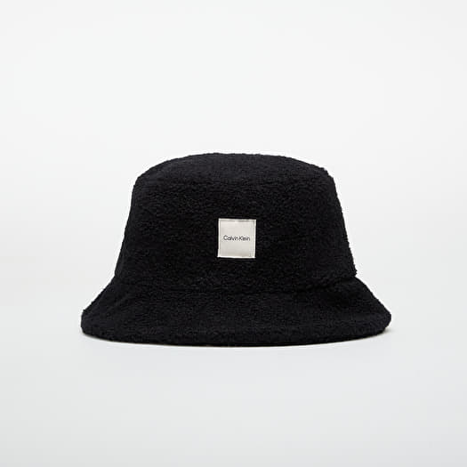 Hut Calvin Klein Boucle W Patch Bucket Hat Black