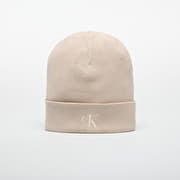 Calvin Klein Fine Rib Beanie Brown