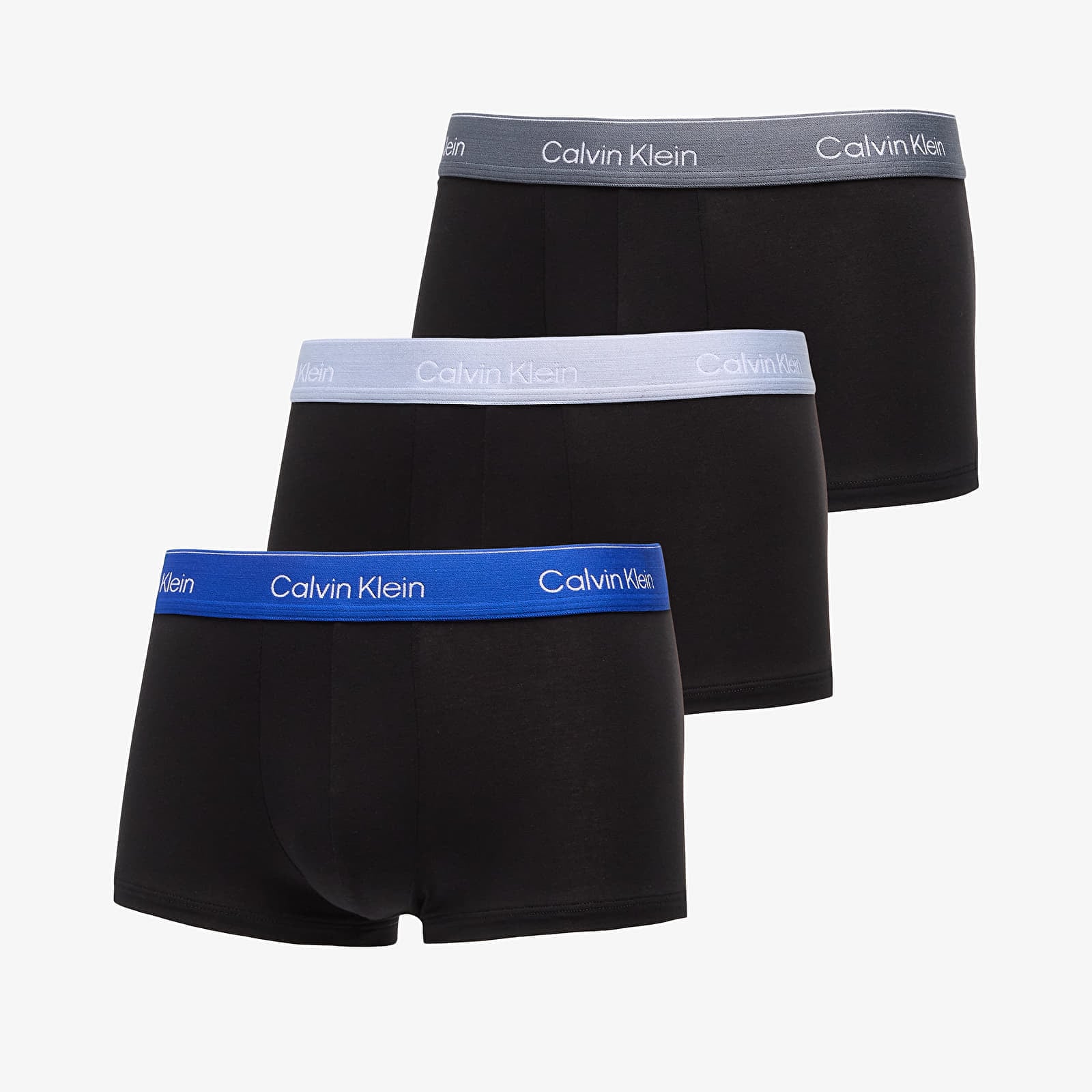 Boxeri Calvin Klein Low Rise Trunk 3-Pack Blue XL