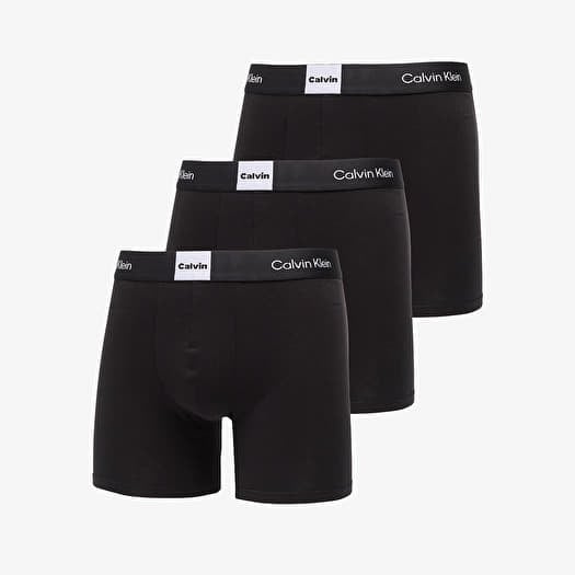 Boxerky Calvin Klein Boxer Brief 3-Pack Black