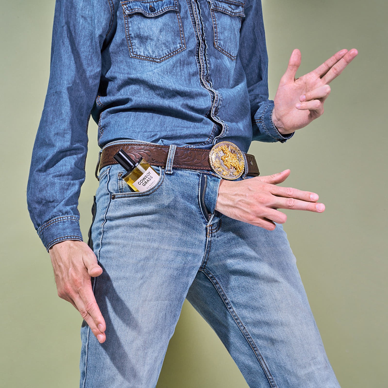 Moški parfumi DS & Durga Cowboy Grass 50ml Eau de Parfum