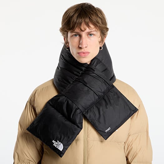 Halsduk The North Face Nuptse Scarf TNF Black/ TNF Black