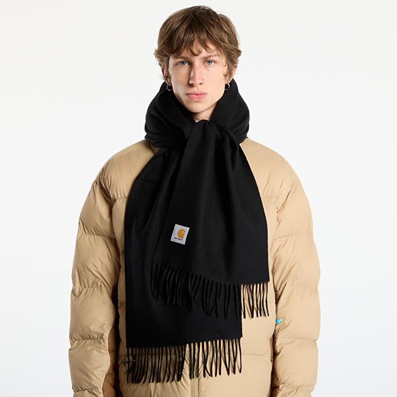 Šála Carhartt WIP Clan Scarf Black