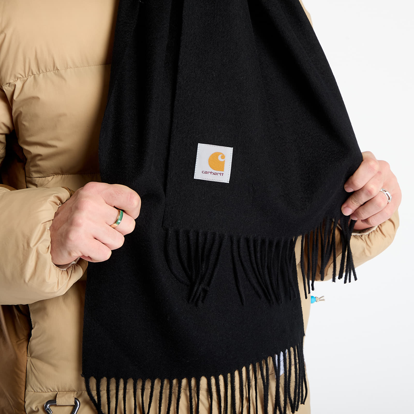 Sallid Carhartt WIP Clan Scarf Black