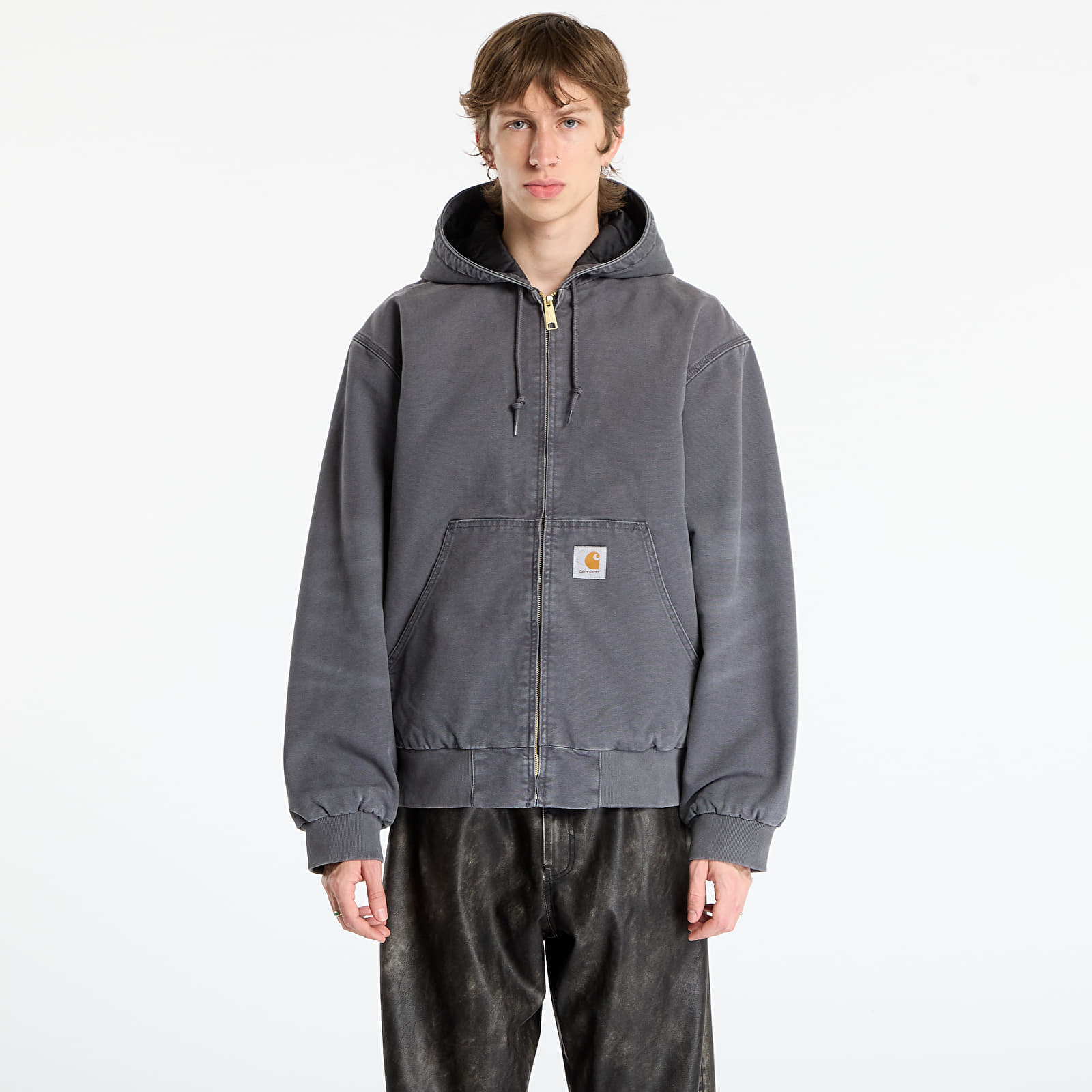 Jachetă Carhartt WIP OG Active Jacket Graphite Stone Canvas XL