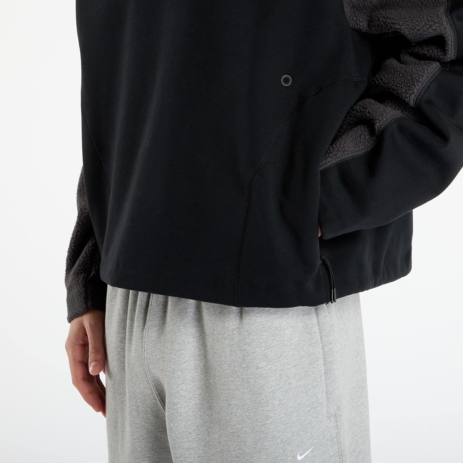 Miesten hupparit Nike Tech Boreas Men's Oversized Hoodie Black/ Anthracite/ Black