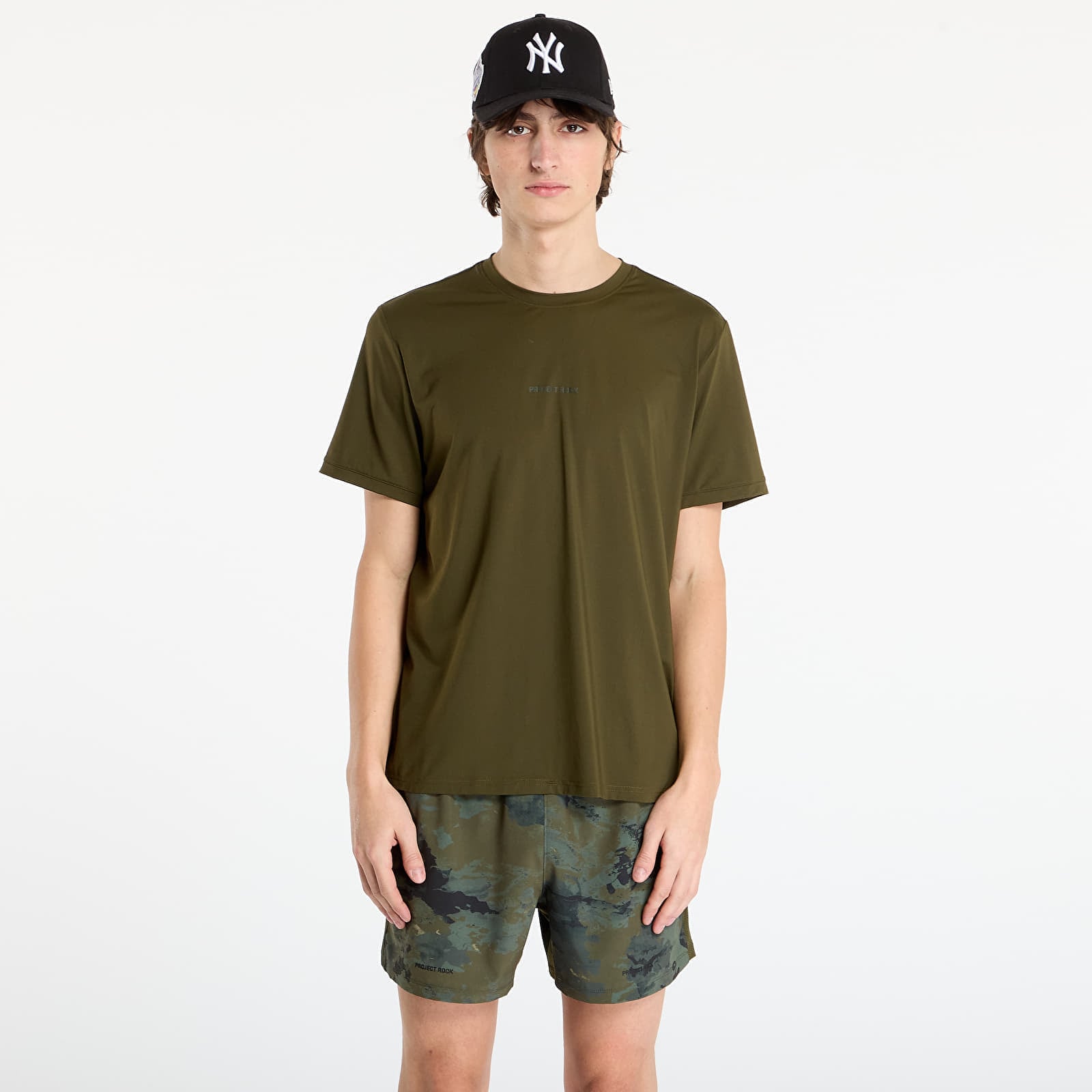 Tricou Under Armour Project Rock Iso Chill SS Expedition Green S