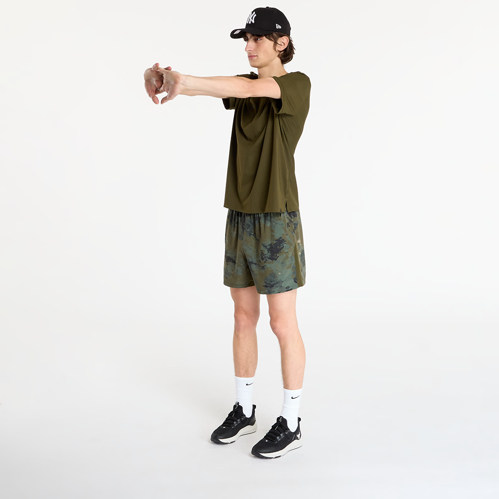 Miesten T-paidat Under Armour Project Rock Iso Chill SS Expedition Green