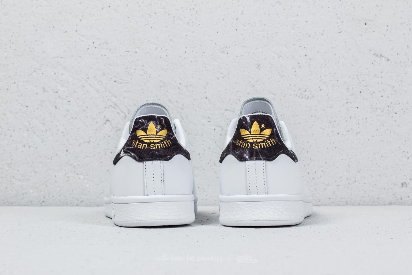 Adidas stan online smith black gold