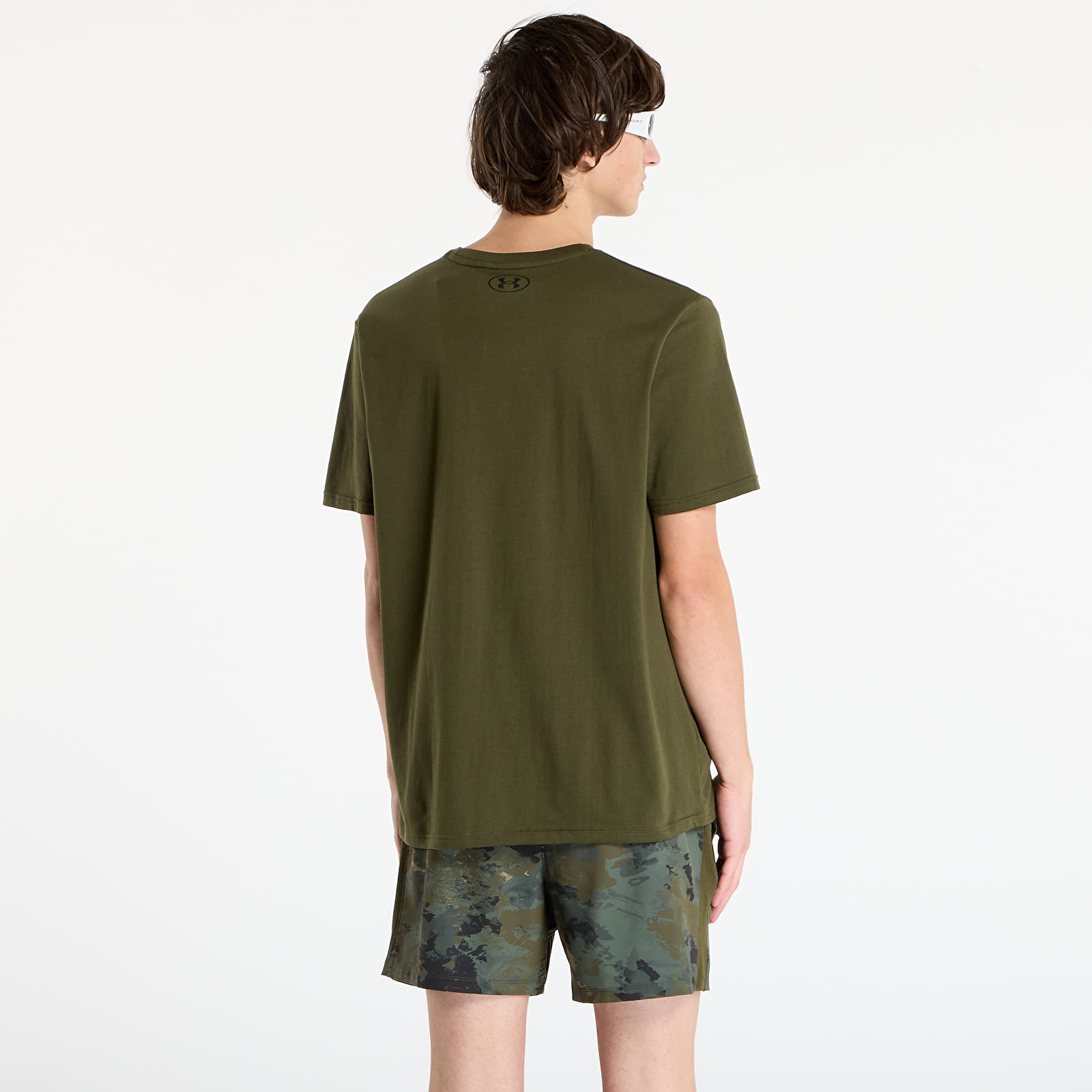 Miesten T-paidat Under Armour Project Rock Brahma Bull SS Expedition Green