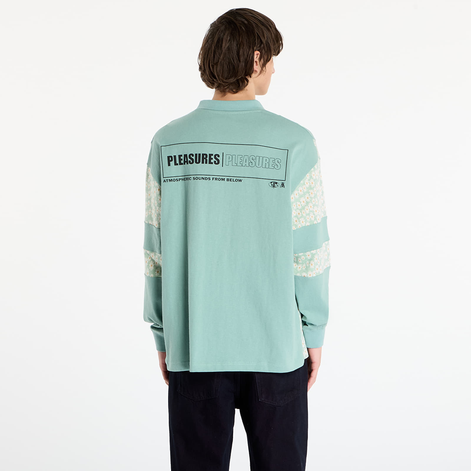 T-Shirts PLEASURES Sounds Rugby Polo Matcha