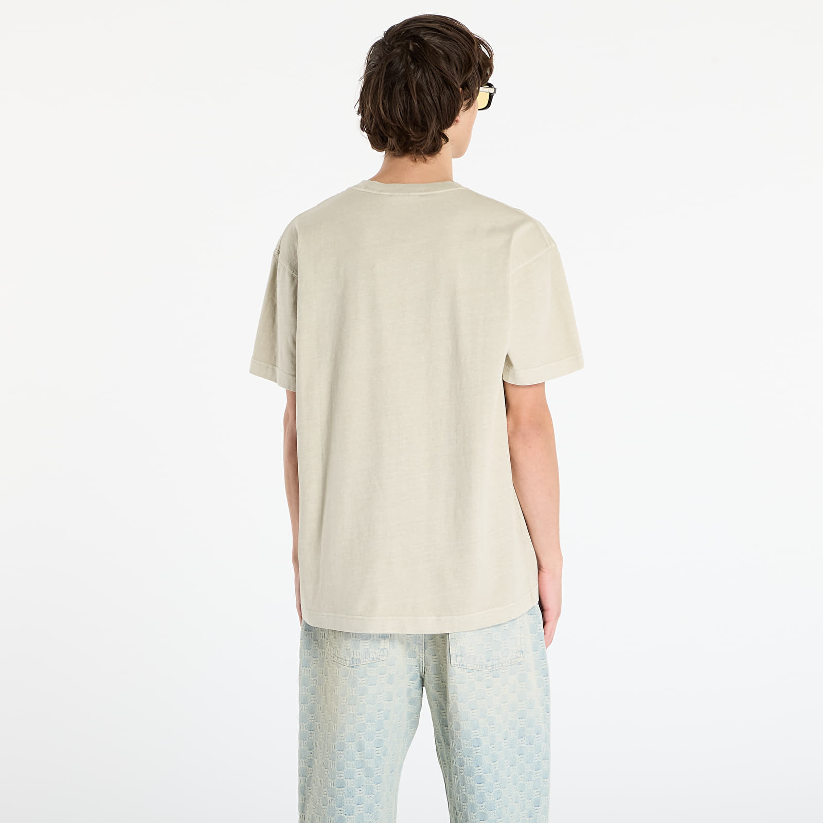 Trička Carhartt WIP S/S Vista T-Shirt UNISEX Fleur De Sel Garment Dyed