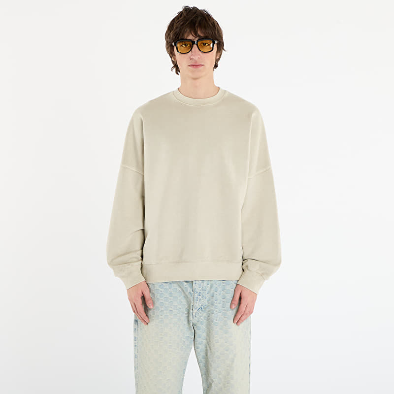 Sweatshirt Carhartt WIP RGGD Sweat UNISEX Fleur De Sel Garment Dyed