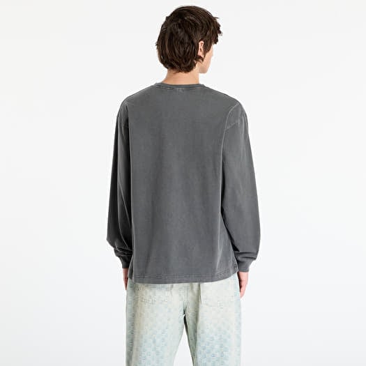 T-shirts Carhartt WIP L/S Vista T-Shirt Black Garment Dyed Footshop