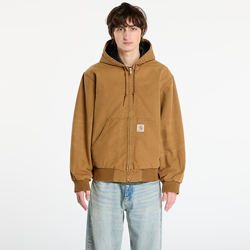 Jacke Carhartt WIP OG Active Jacket Hamilton Brown Stone Canvas