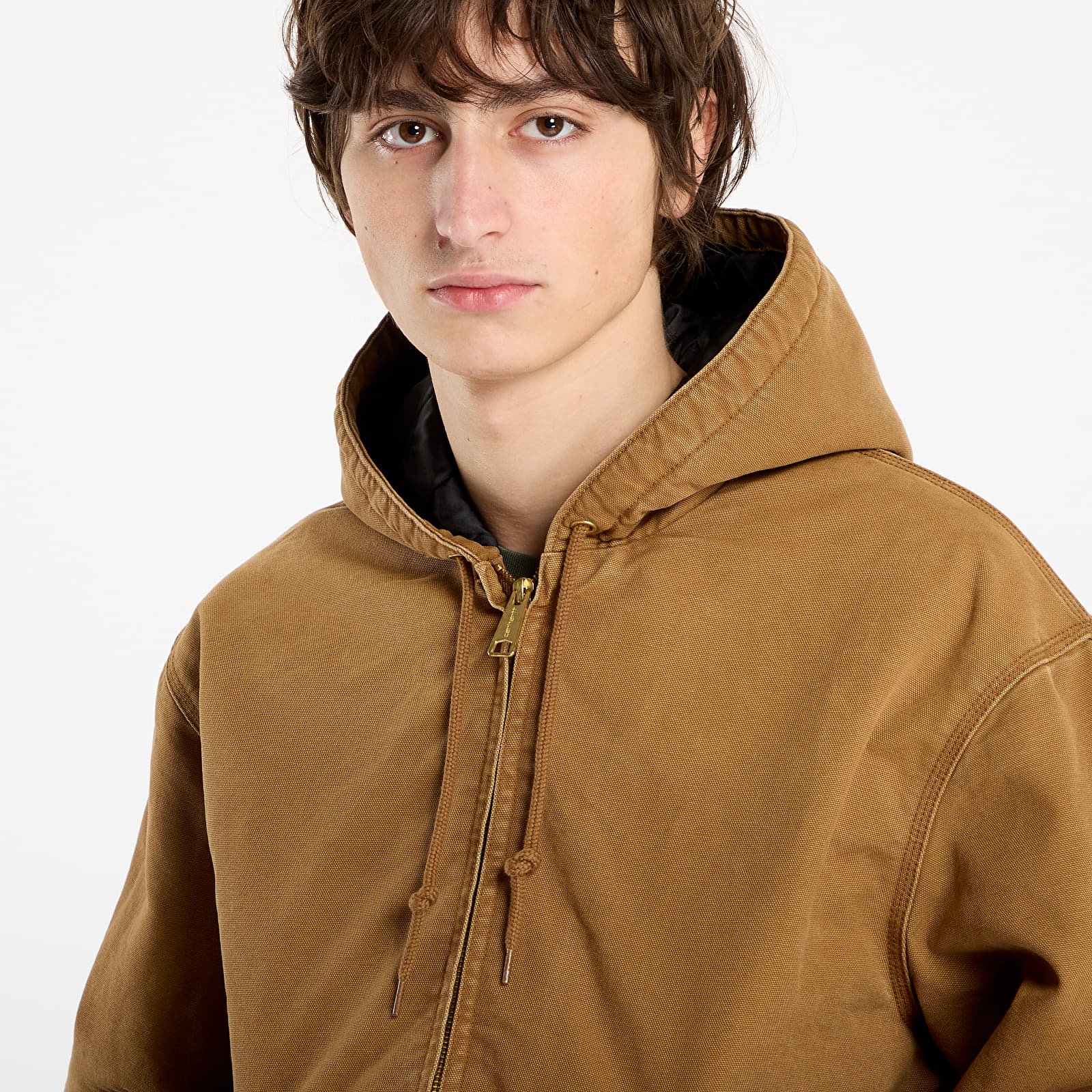 Μπουφάν Carhartt WIP OG Active Jacket Hamilton Brown Stone Canvas
