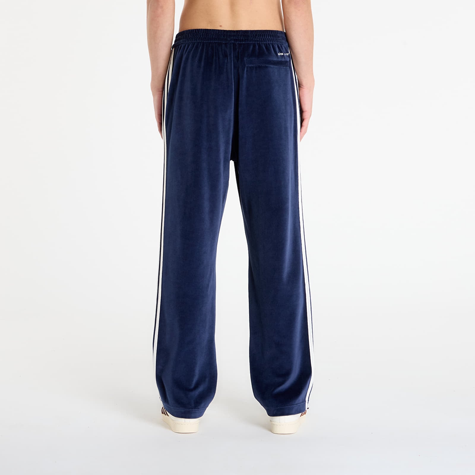 Pánské kalhoty adidas x Wales Bonner Velour Track Pant Collegiate Navy