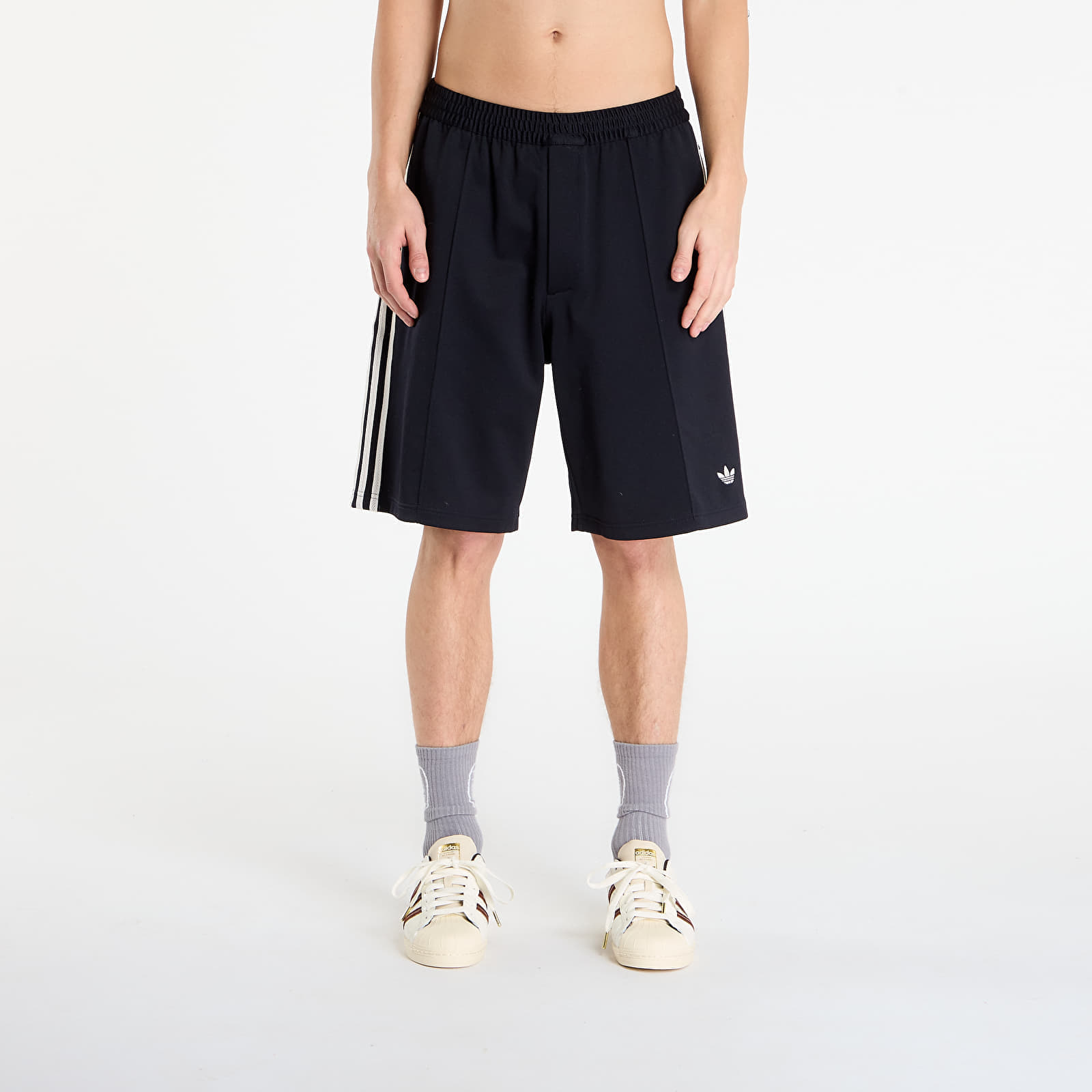 Pantaloni scurți adidas x Wales Bonner Twill Short Night Navy/ Black M