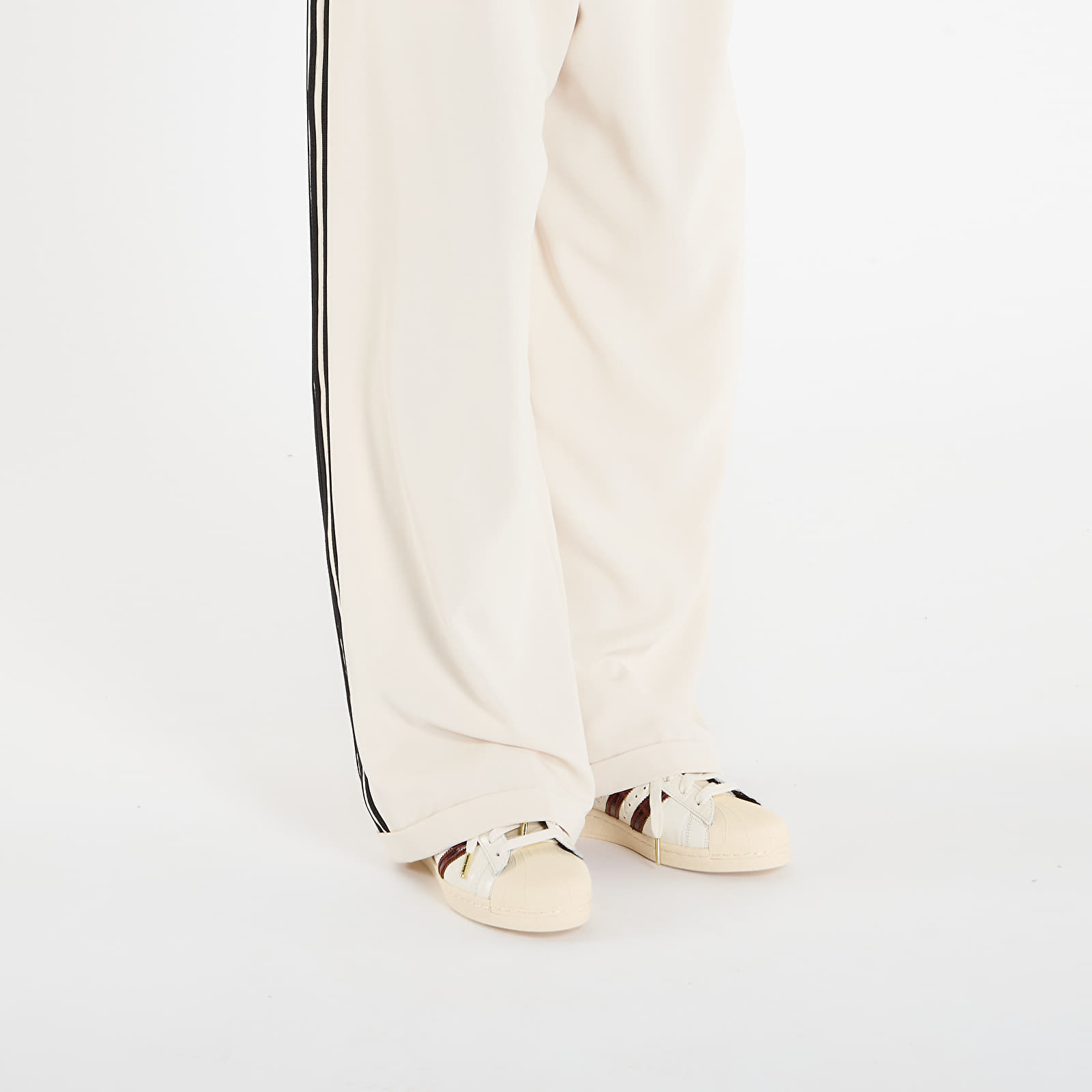 Bukser for menn adidas x Wales Bonner Wide Trouser Wonder White