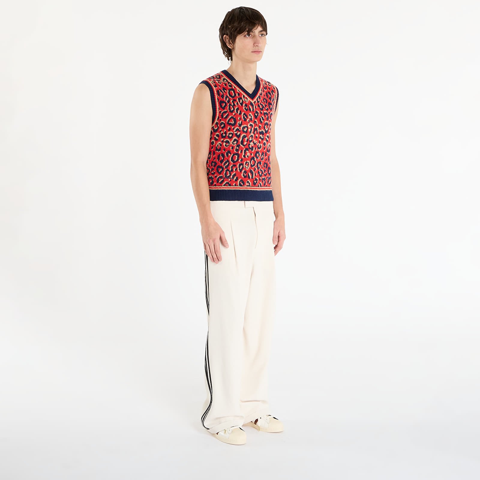 Westen - Männer adidas x Wales Bonner Knit Vest Collegiate Navy