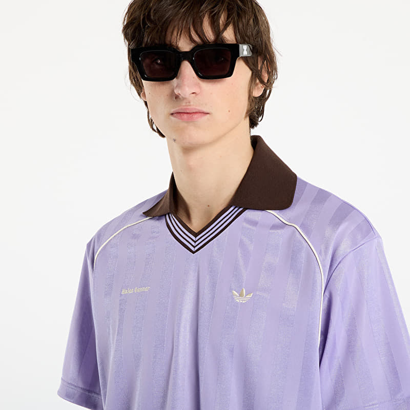 adidas x Wales Bonner Football T-Shirt UNISEX Light Purple | Footshop