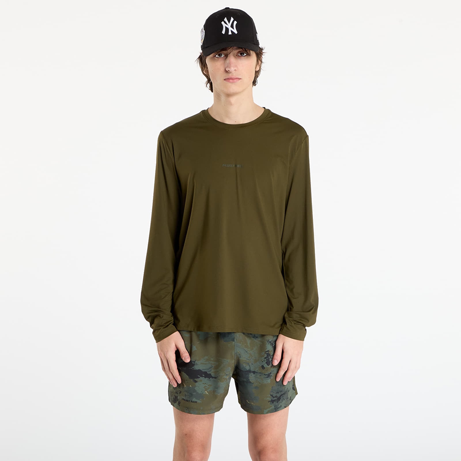 Tricou Under Armour Project Rock Iso Chill LS Green S