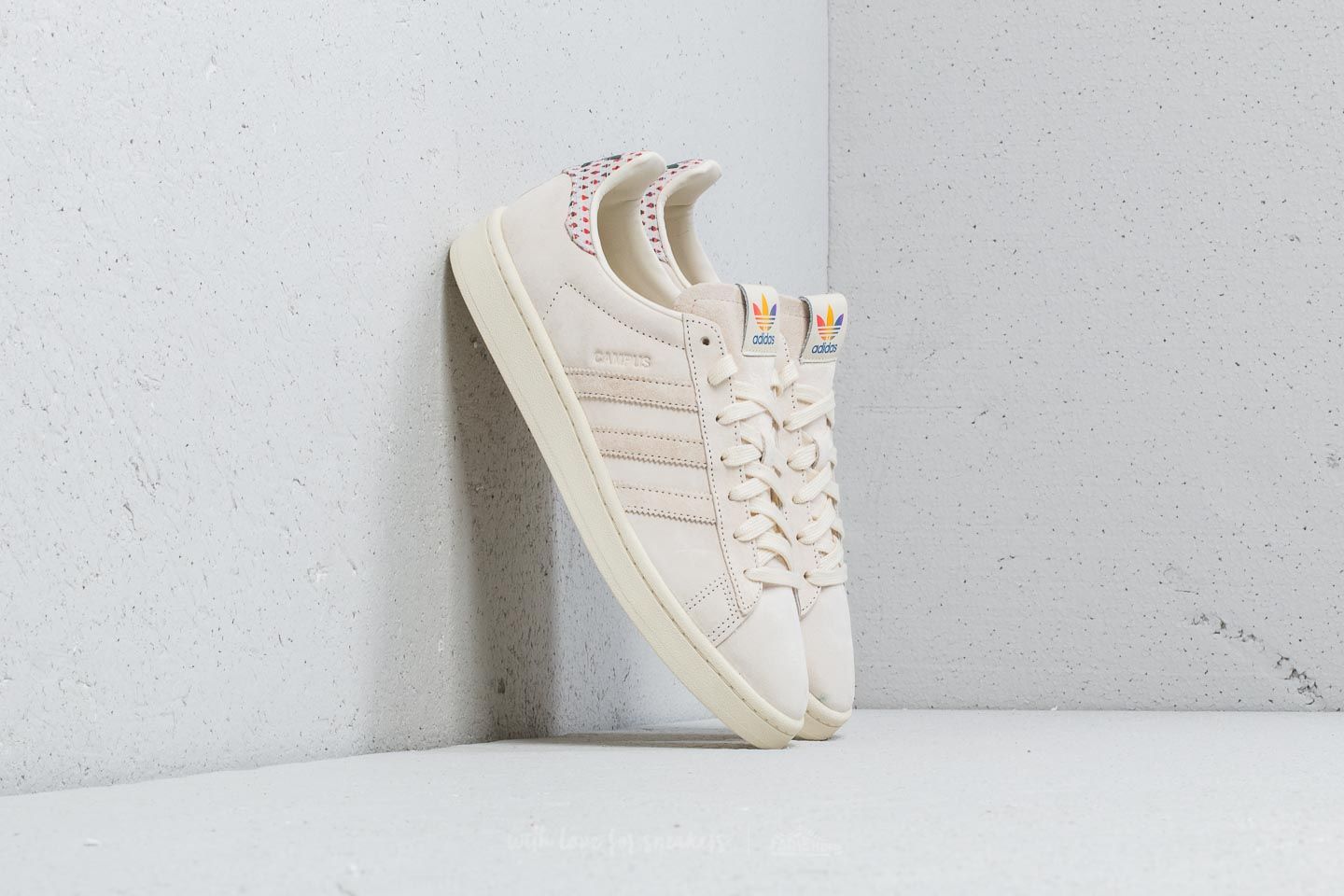 Men's shoes adidas Campus Pride Cream White/ Trace Pink/ Trace Scarlet