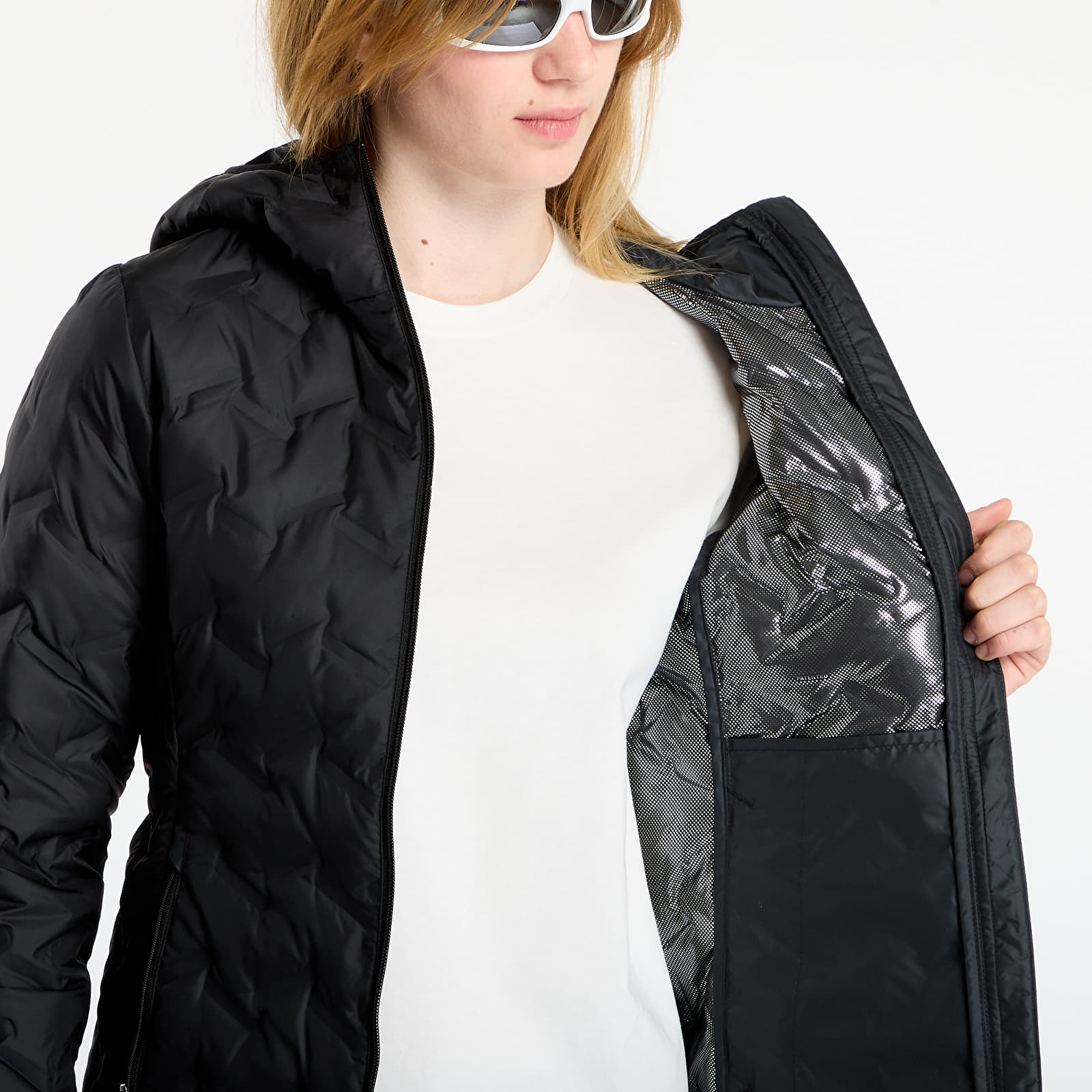 Jacken für Frauen Columbia Delta Ridge™ II Down Hooded Jacket Black