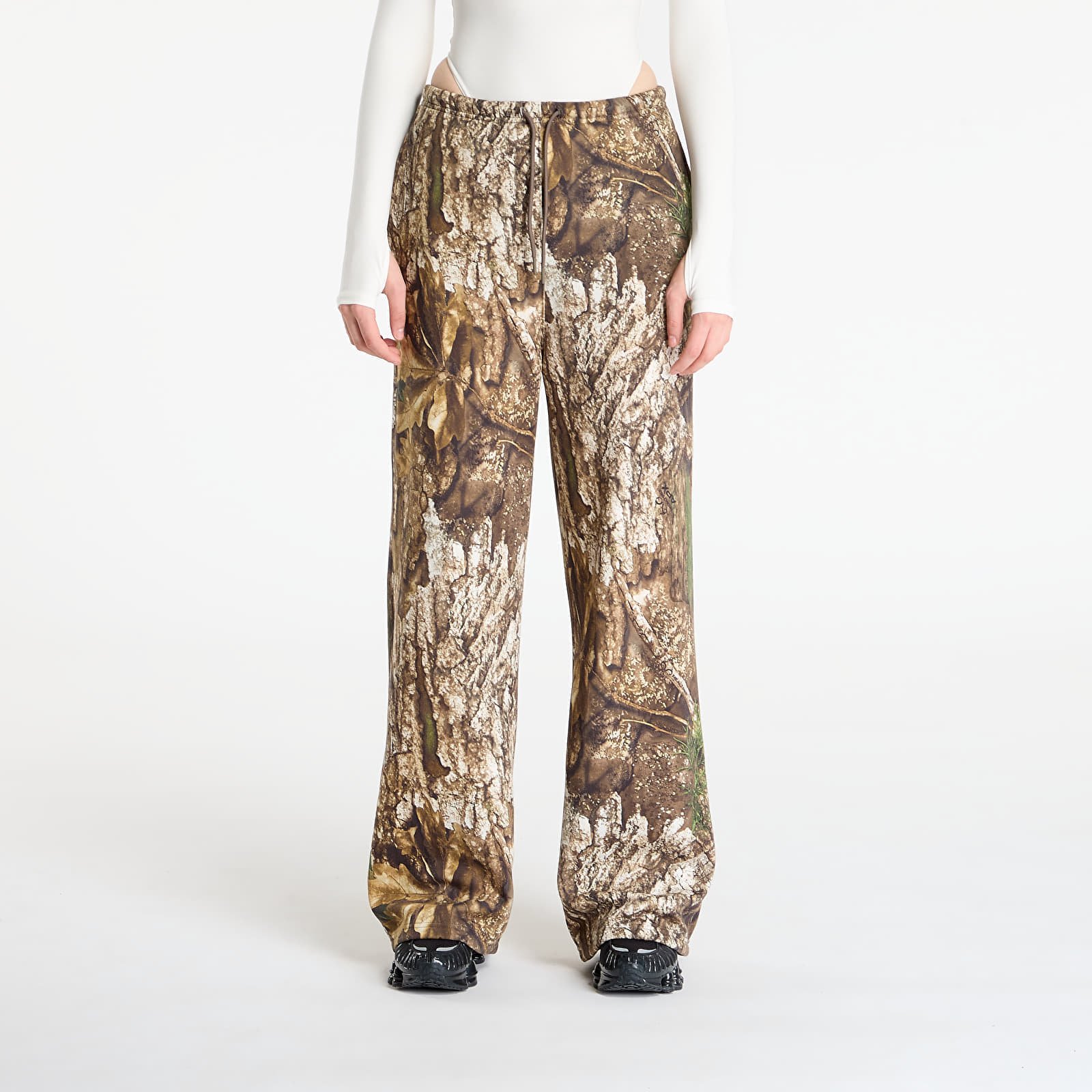 Pantaloni Jordan Brooklyn Fleece Womens Open-Hem Pants Sail/ Sail S